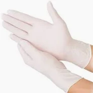 כפפות ניטריל לבנות לטיפולי לייזר