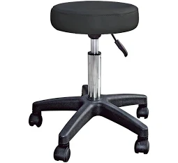 כיסא קוסמטיקאית עגול ללא משענת